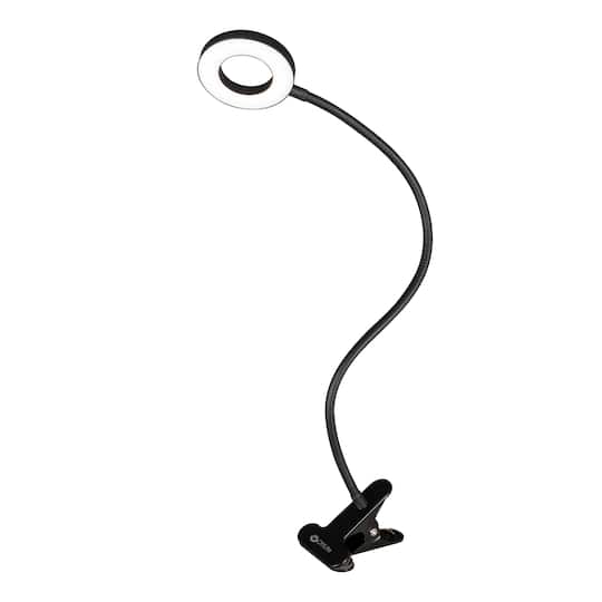 OttLite Dimmable Ring Light with Clip